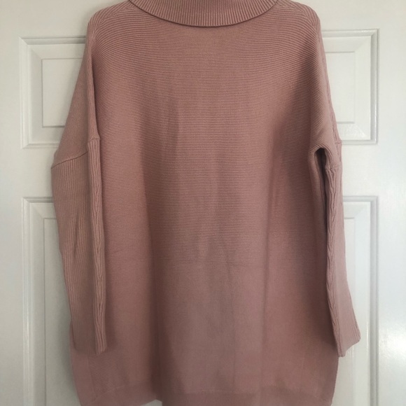 ANRABESS Women’s Turtleneck Oversized Sweater - Picture 4 of 6